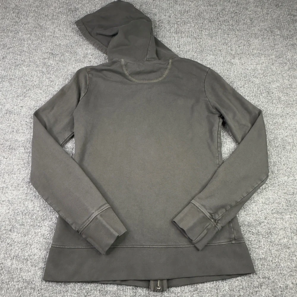 American Giant Hoodie Sweatshirt XS Gray Zip‎ Athleisure Normcore Grunge Workout - Picture 2 of 13